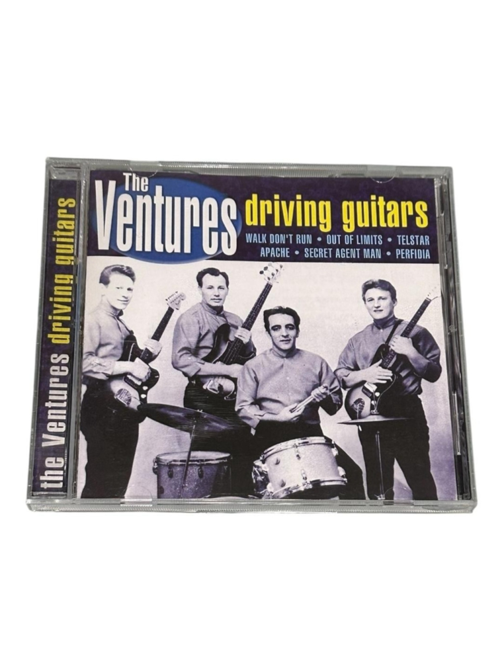 The Ventures CD Driving Guitars 2002 Album Rock Surf Instrumental Music Purple